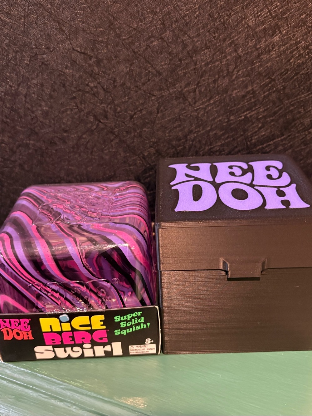 Nice Berg Swirl Super Solid Squish - Purple & Pink